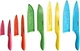 Cuisinart Advantage 10 Piece Ceramic Coated Knife Set with Blade Guards multi D8