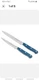 Dura Living 2-Piece Kitchen Knife Set Forged Stainless Steel, Blue