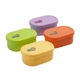 SIMVOLA Premium Korean-Made Silicone Airtight Food Container with Steam Vent BPA