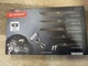Kunsion KS-0558 6 Piece Knife Set with Ceramic Peeler, Black