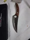 Huusk Kitchen Knife Chef Knife 5.8" 18/10 Stainless Steel Oak Wood Handle LM81