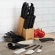 Farberware 25-Piece Soft-Grip Cutlery Set Brand New