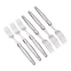 Forks Set of 6 Light Premium Dishwasher Safe Stainless Steel Flatware Silverw...