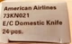 1 Box of NEW Vintage 24 American Airlines Domestic Flight Stainless Steel Knives