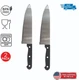Set of 2  Royal Norfolk Cutlery(TM) Chef's Knife, 7.5-in.