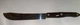 Cutco 1722 C78 Butcher 8" Straight Edge Knife w Brown Handle w Orange Swirl EUC