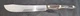 Vintage Cutco 1722 A79 Butcher Knife 8" Blade Brown Orange Swirl Handle 