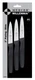 Mercer Culinary M23903 Millennia Black Handle, 3-Inch (Pack of 3), 