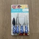 Pioneer Woman Heritage Floral Cheese Knife and Fork Serving Set Stocking Stuffer