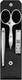 ZWILLING TWINOX 4-pc Manicure Pedicure Set w/Black Leather Case