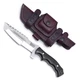 GCS Handmade D2 steel Hunting Knife G10 Handle Fixed Blade Knife Right Hand S...