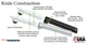 Rada W242 Serrated Regular Paring Knife USA made cutlery L/R handed, super sharp
