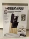Farberware 22 Piece Never Needs Sharpening Triple Riveted Knife Block Set