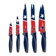 NFL New England Patriots 5-Piece Kitchen Knife Set 3.9"