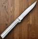 Rada Cutlery Steak Kitchen Knife 3.88" T420 Steel Blade Silver Aluminum Handle