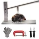 Oyster Shucker Tool Set - Adjustable Oyster Clam Opener Machine with 304 Stai...