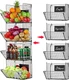 X-cosrack 4-Tier Metal Wire Basket Wall Mount - Extra Large Storage Organizer