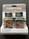 Farberware Classic Salt and Pepper Shakers 2 oz., Stainless Steel Caps, Glass,