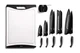 EatNeat 12-Piece Black Sharp Knife Set: 5 Stainless Steel Kitchen Knives