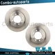 Front Disc Brake Rotors Fits 1986 1992 1993 1994 1987 1988 Ford E-350 Econoline