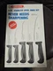 Pomware Five Piece Stainless Steel Knife set, Model 250-01905