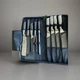 Ross Henery Professional Eclipse Premium 9 Pc Chefs Knife Set  w/Case