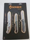 Gerber Clip Folding Knives 3PC Set .. Brand New Sealed 
