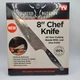 Trusted Butcher 8" Damascus SS Chef Knife As Seen On TV w/ Protective Cover