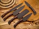 CUSTOM HANDMADE FORGED CARBON STEEL CHEF KNIFE KITCHEN KNIVES CHEF SET 2929