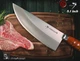 Handmade Chef Curve Pork Cleaver 8.1inch Meat Chopping Knife (2.5mm Thick) New
