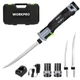 	WORKPRO 12V Cordless Electric Fillet Knife with 8'' and 10'' Razor-Sharp Bla...
