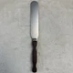 Cutco Vintage No. 28 Cake Icing Spatula Spreader Knife Classic Brown Handle
