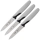 Mercer Culinary M19903 Millennia Black Handle 3-Inch Slim Serrated Paring