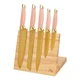Paris Hilton Knife Block Set with Magnetic Wooden Knife Block