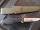Morakniv Companion MG Carbon Steel Knife - Military Green