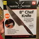 The Trusted Butcher 8" Chef Knife with Protective Cover - As Seen On TV- NEW