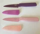 Lot Of 2 Kuhn Rikon Switzerland Serrated and Straight Edge Paring Knives