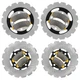 CFMoto CForce 600/800/1000 2019-2026 Ridge Rider Rotor and Ceramic Brake Pad Kit