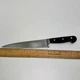 Wusthof Dreizackwerk Solingen 4582 Chef's Knife 8 Inch German Steel Black Handle