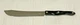 Cutco #1722 Butcher 8" Knife Brown  Meat Lg Fruit Veggies Overall 13.5" MFG USA