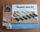 Gourmet Traditions Knife Set Commercial Series 6 Piece with Case Stainless New!