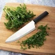 Rada Cutlery French Chef Knife Stainless Steel Blade Black Resin Handle 13 In