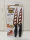 Tekno Copper Knife 2 Pack Stays Sharp Forever Brand New Factory Sealed
