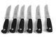 Genesis Mercer Culinary 6 Pc Steak Knife Set High Carbon Steel w/ Case M21920