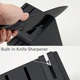HUNTER.DUAL 15 Pcs Black knife sets - Black