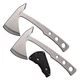 Perfect Point Throwing Axes &ndash; Set of 2-9.5-inches Overall, Silver (Pair)