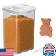 Mity Rain Airtight Brown Sugar Container 2.7Qt/2600ml - Moisture-Proof Kitchen