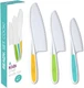 Tovla Jr Kid Safe Knife Gift Set for Real Cooking | Toddler Kitchen Knives | Mon