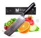 MJOGEE Damascus Chef Knife Professional Japanese 7&rdquo; Santoku Knife (Ultra Sharp!)