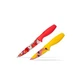 DURA LIVING Artistic Edge 2-Piece Non-Stick Kitchen Knife Set with Blade Guards